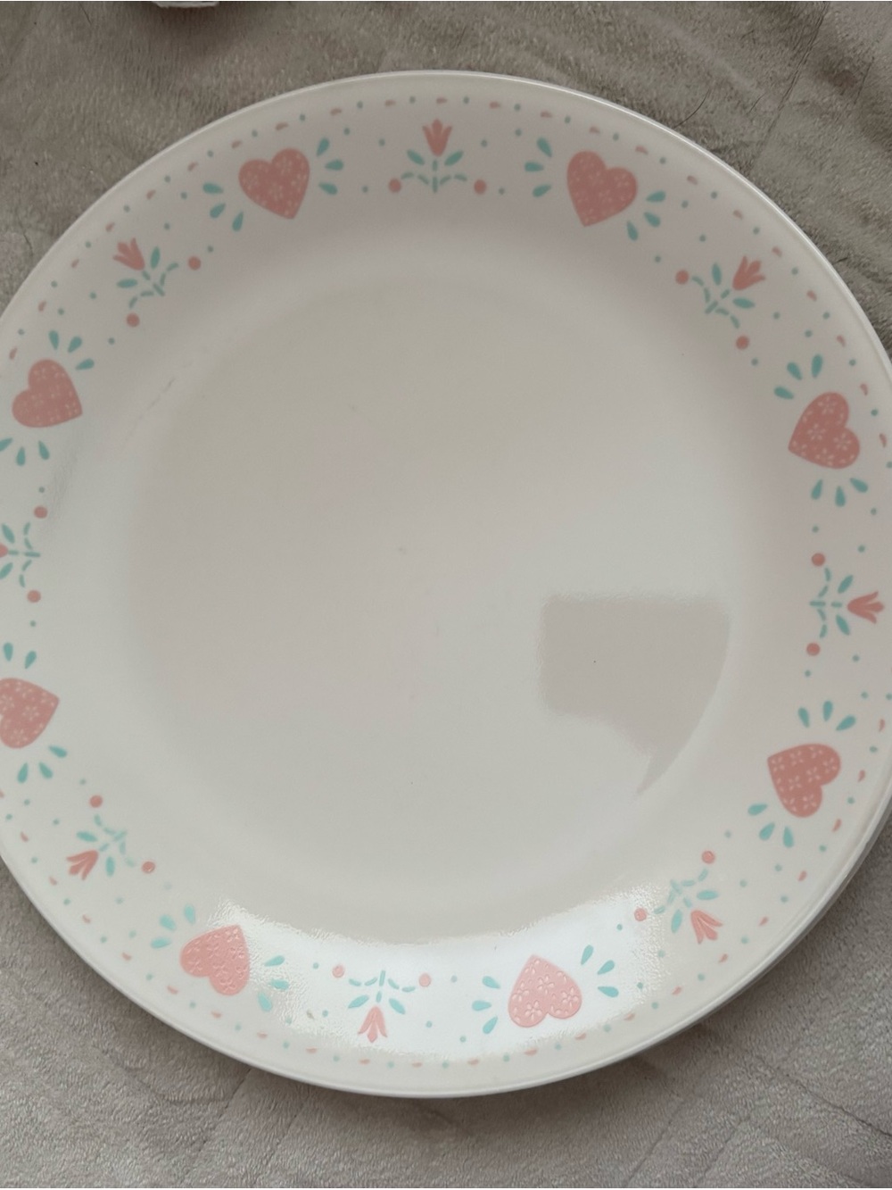 Corelle Forver Yours  Dinner Plate with